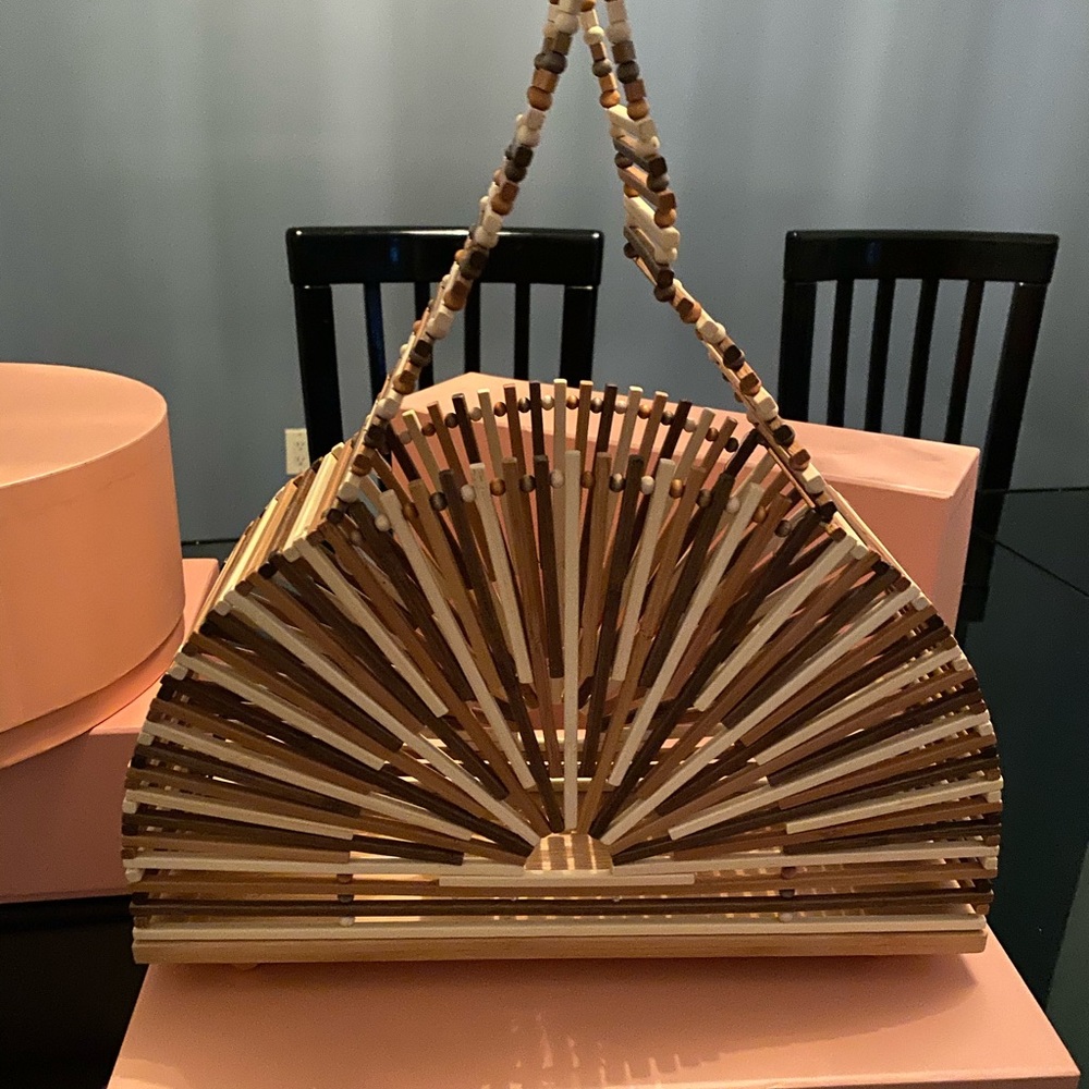 Cult Gaia Wooden Bag